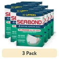 thumbnail image 1 of (12 pack) Sea-Bond Secure Denture Adhesive Seals, Fresh Mint Uppers, All-Day-Hold, Mess-Free, 30 Count - 4 Pack, 1 of 8