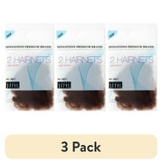 (3 pack) Sensations Hair Nets, Light Brown, 2 count