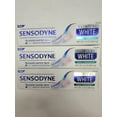 thumbnail image 1 of (3 pack) Sensodyne Clinical White Toothpaste Clinically Proven Whitening for Sensitive Teeth, Enamel Strengthening, Mint Flavor, 3.4 oz, 1 of 18