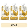 thumbnail interactive-video image 1 of (3 pack) Serenity Kids Stage 2 Organic Free Range Chicken Baby Food with Peas & Carrots, 3.5oz Pouch, 1 of 11