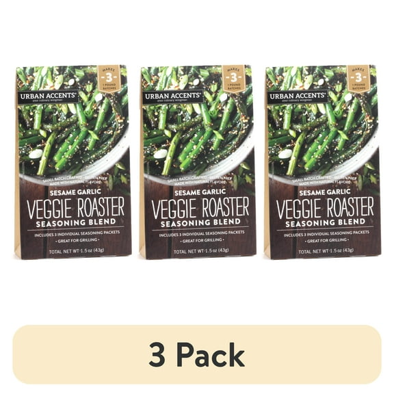 (3 pack) Sesame Garlic Veggie Roaster