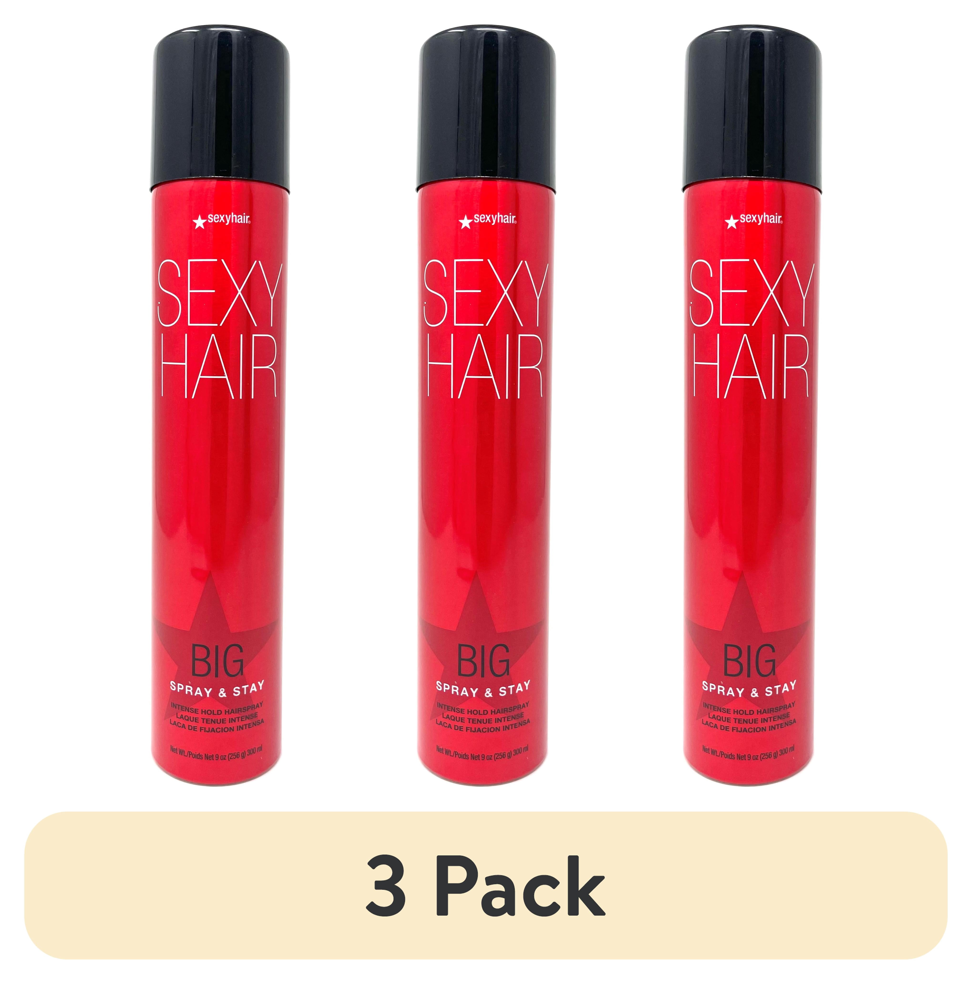 (3 pack) Sexy Big Sexy Spray & Stay Hair Spray Intense Hold Hair Spray 9 oz