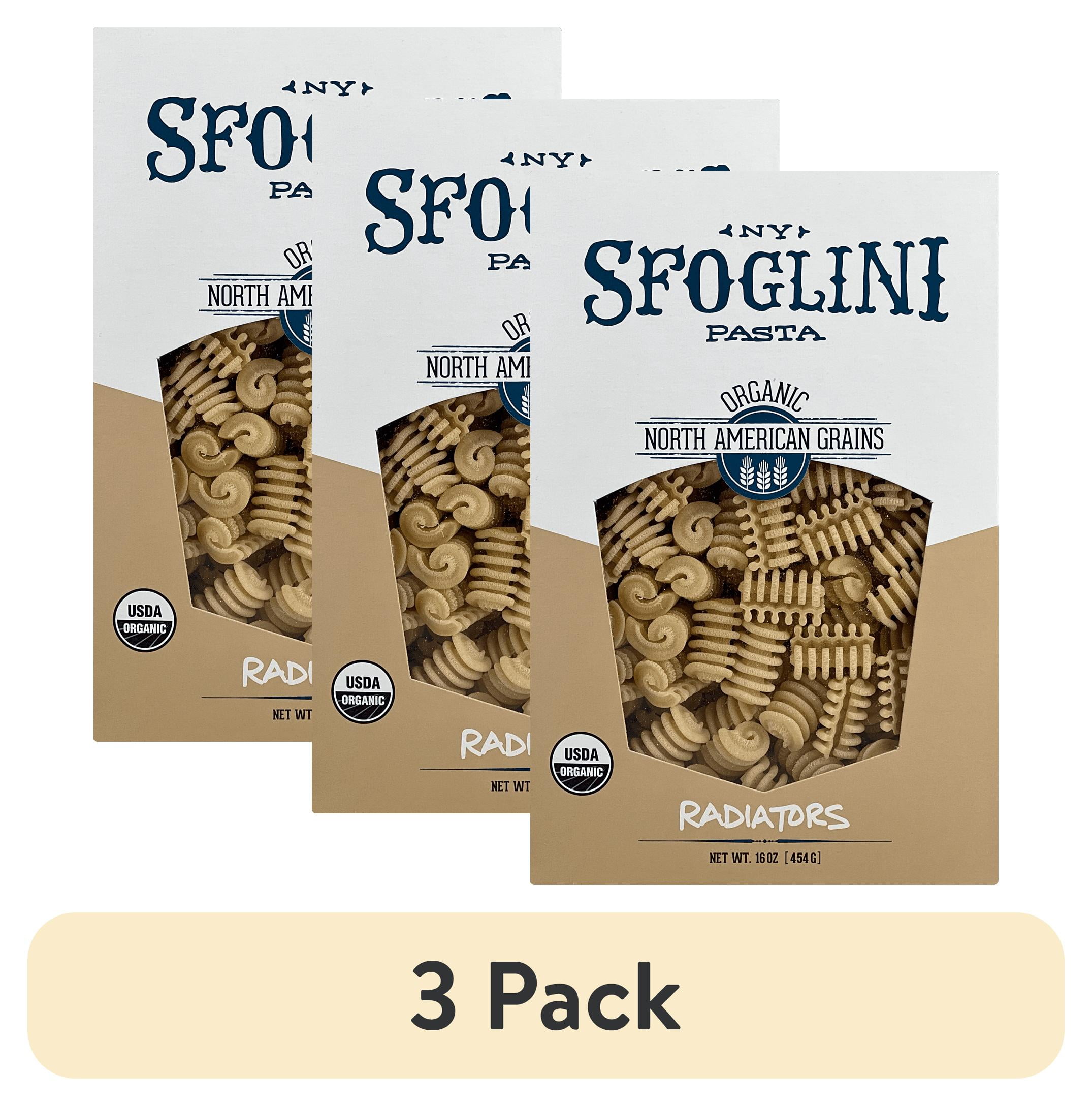 (3 pack) Sfoglini Organic Durum Semolina Radiators Pasta, Shelf-Stable ...