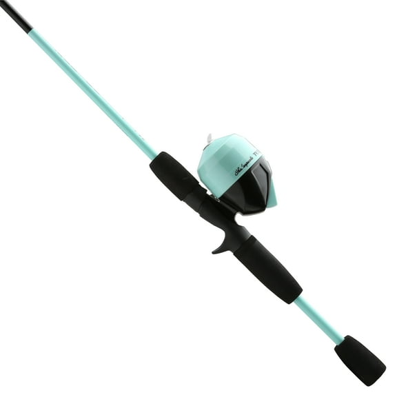 (3 pack) Shakespeare Reverb Spincast Fishing Combo, 5'6" Medium Rod, 10 Size Reel