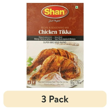 (3 pack) Shan Chicken Tikka Seasoning Mix, 50 g