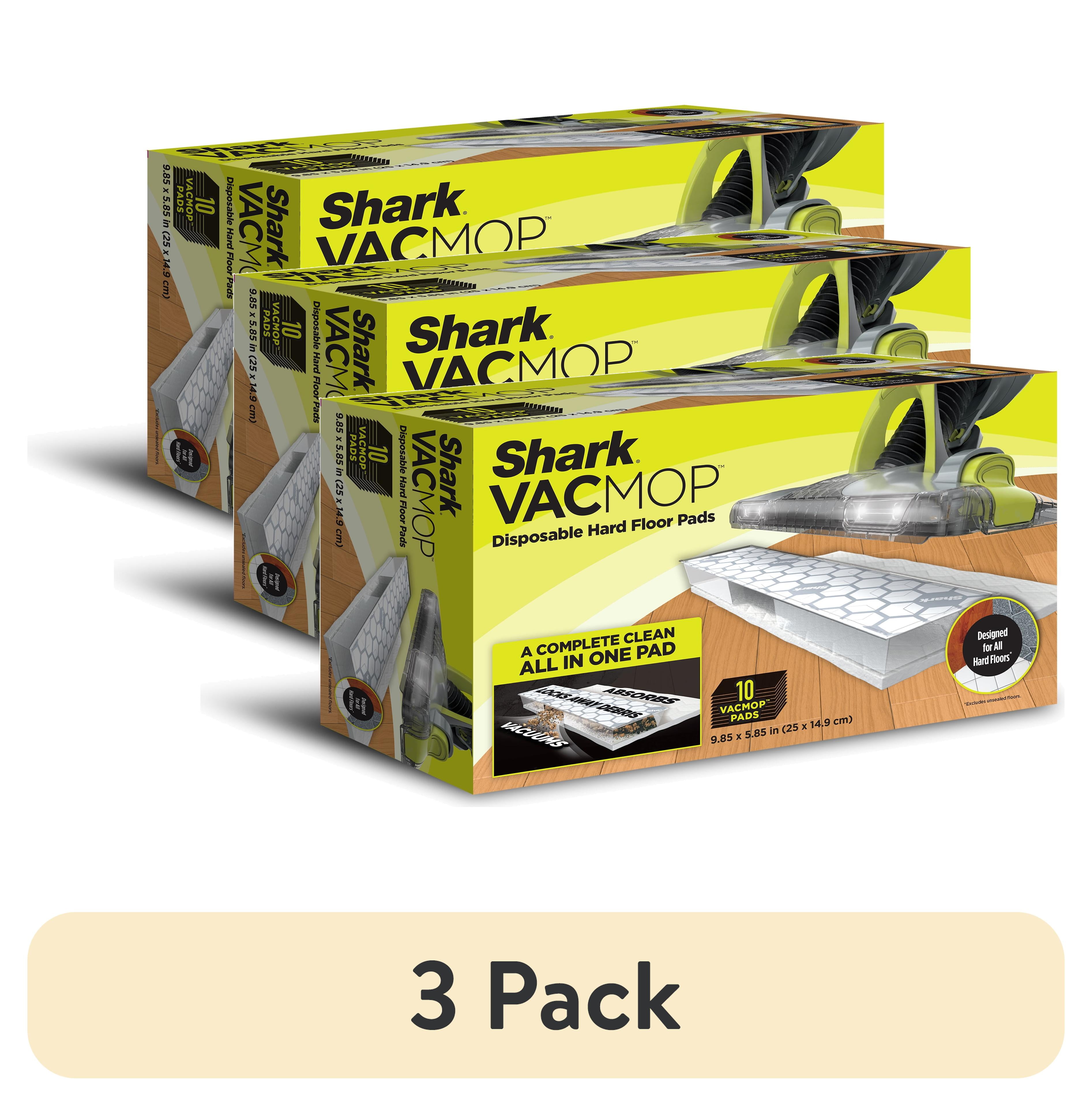 Shark VACMOP Disposable Hard Floor Vacuum and Mop Pads 10-Pack