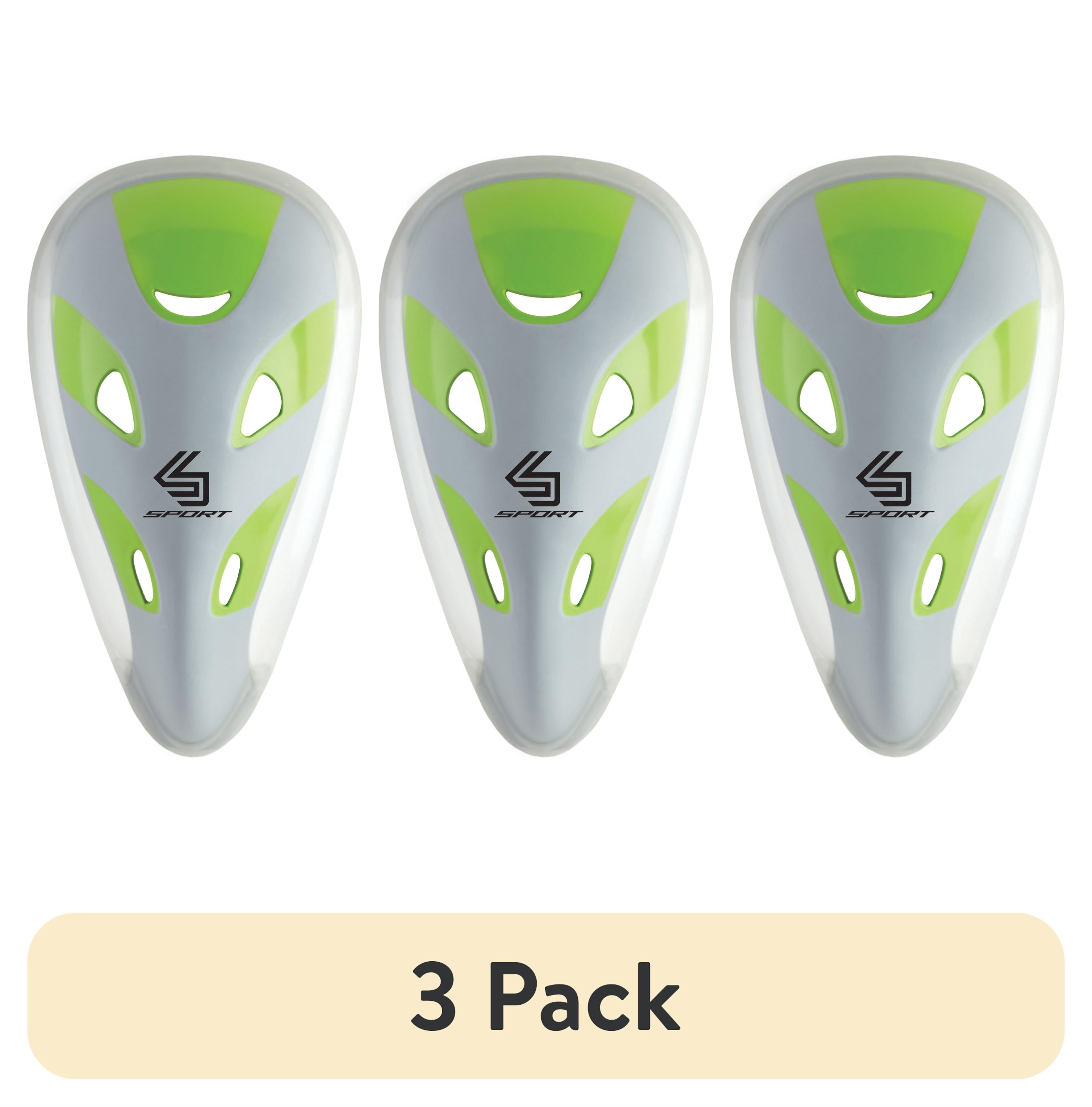 (3 pack) Shock Doctor, Protective Flex Cup, Youth, S, White and Green