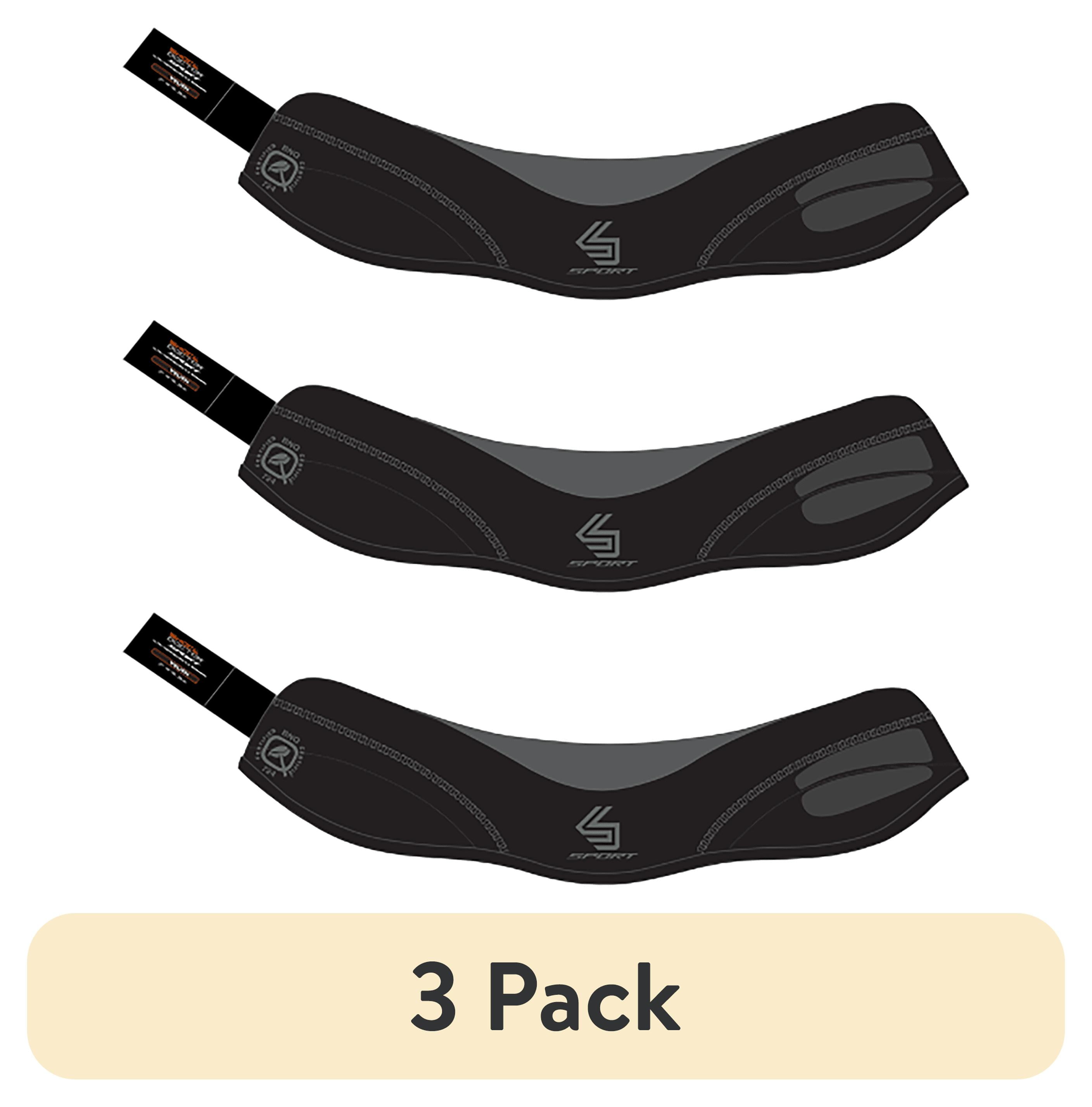 (3 pack) Shock Doctor, Ultra Lightweight Hockey Neck Guard, Senior, Black