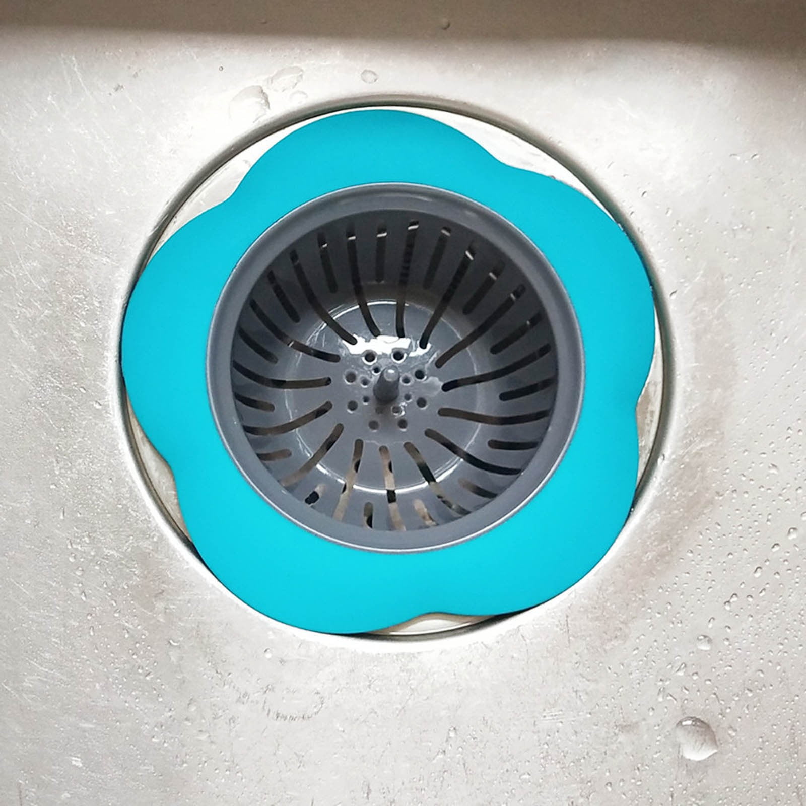 3 pack Silicone and Drain Guard Sink Strainer Filter Basket Kitchen