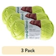 thumbnail image 1 of (3 pack) Silky Soft Yarn by Loops & Threads - Yarn for Knitting - Crochet - Weaving - and Arts & Crafts - Green - Bamboo - 3.5 oz, 1 of 3