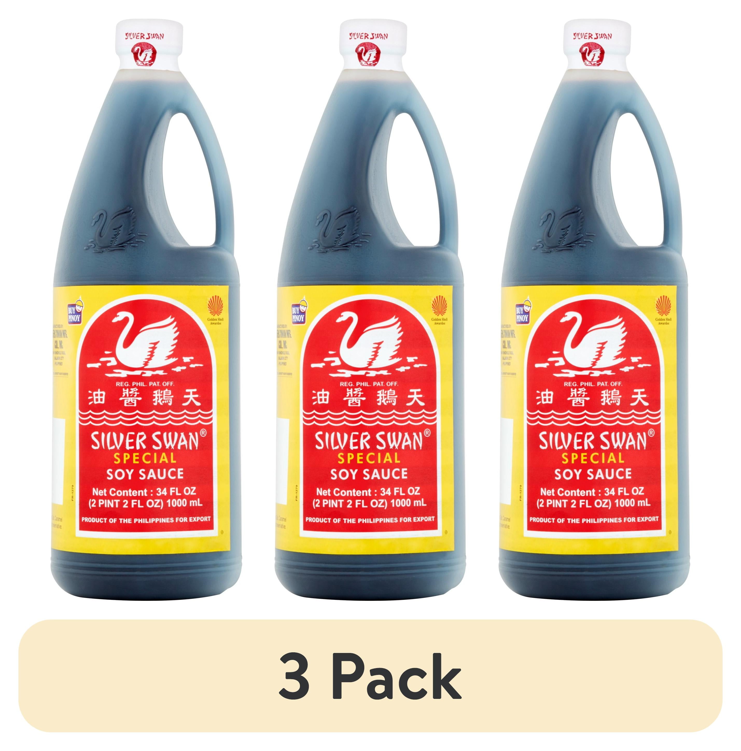 (3 pack) Silver Swan Special Soy Sauce, 34 fl oz