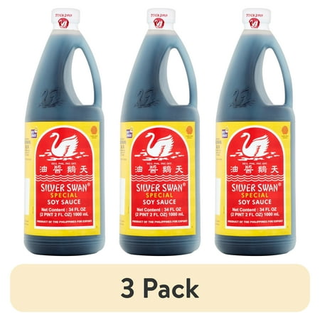 (3 pack) Silver Swan Special Soy Sauce, 34 fl oz