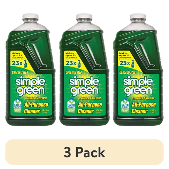 (3 pack) Simple Green All-Purpose Cleaner Refill, 67 Oz
