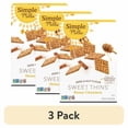 thumbnail image 1 of (3 pack) Simple Mills Seed and Nut Flour Sweet Thins, Honey Cinnamon, Gluten-Free, 4.25 oz, 1 of 10