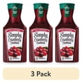 thumbnail image 1 of (3 pack) Simply Cranberry Cocktail Juice Drink Bottle, 52 fl oz, 1 of 17