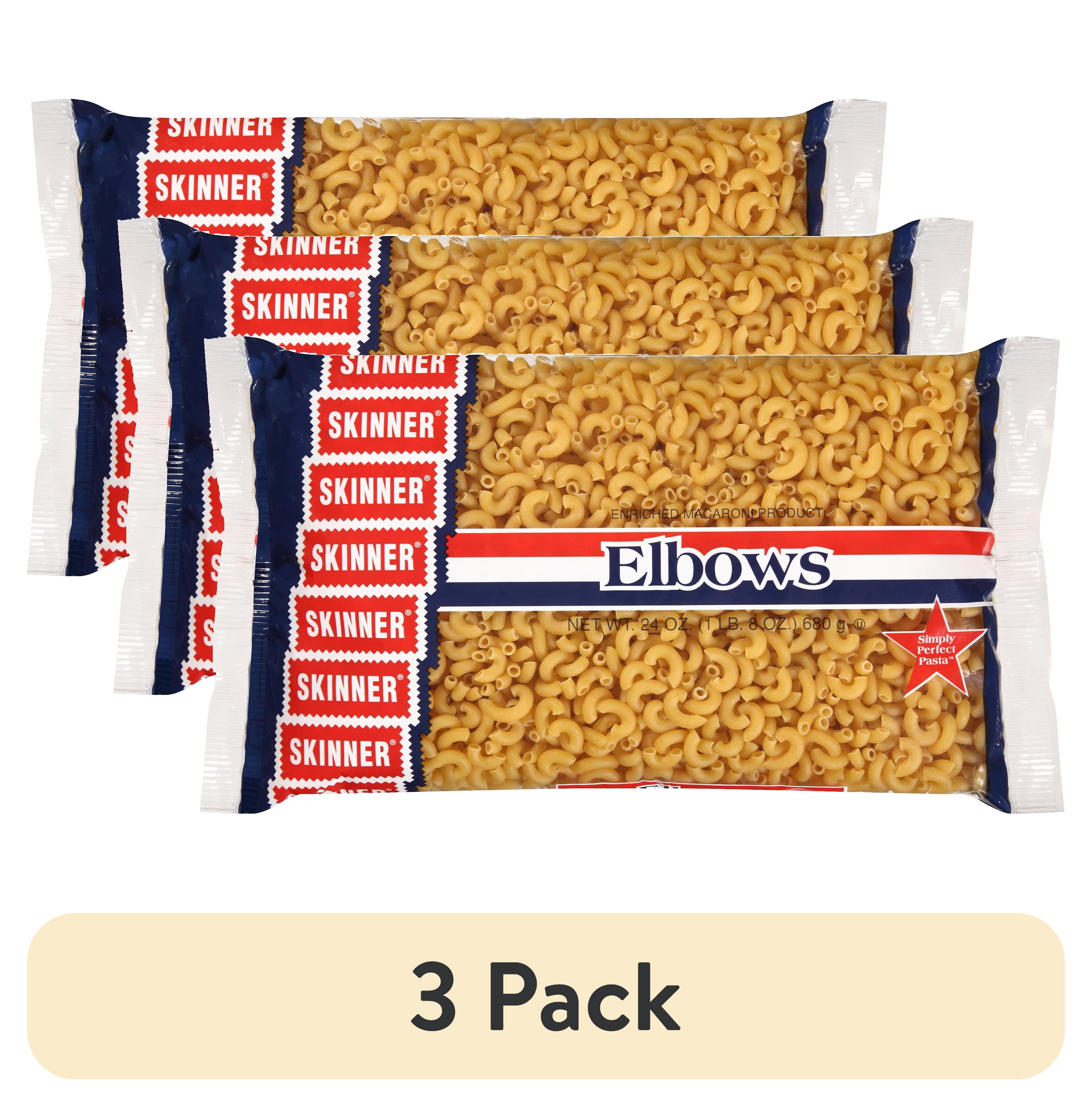(3 pack) Skinner® Elbows 24 oz. Bag