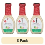 (3 pack) Skinnygirl, Fat Free, Sugar Free Caesar Salad Dressing, 8 fl oz