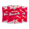 thumbnail image 1 of (3 pack) Smarties Squashies - Raspberry & Cream - Foam Gummi Candy - Peg Bag, 1 of 7