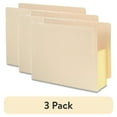 thumbnail image 1 of (3 pack) Smead 75174 5-1/4 in. Expansion End Tab File Pockets with Tyvek - Letter, Manila (10/Box), 1 of 6