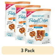 (3 pack) Snack Factory Pretzel Crisps, Gluten Free Original, 5 Ounce (Pack of 12)