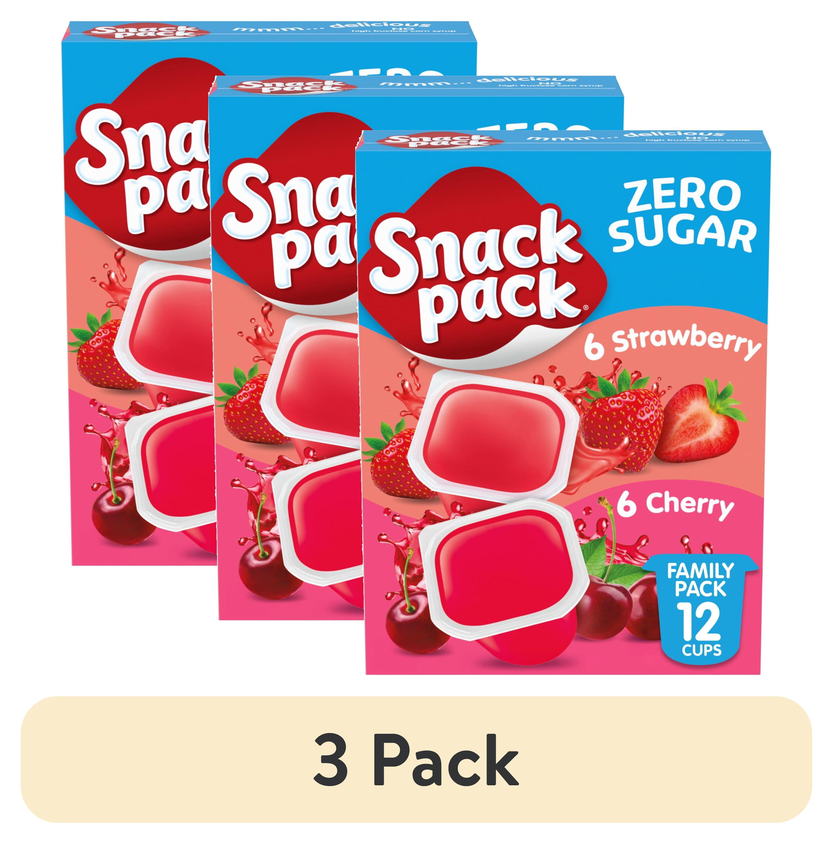WRINKY FLAT (美容ジェル)11g 計7点セット 3 pack) Snack Pack Zero Sugar Strawberry and Cherry Flavored Juicy