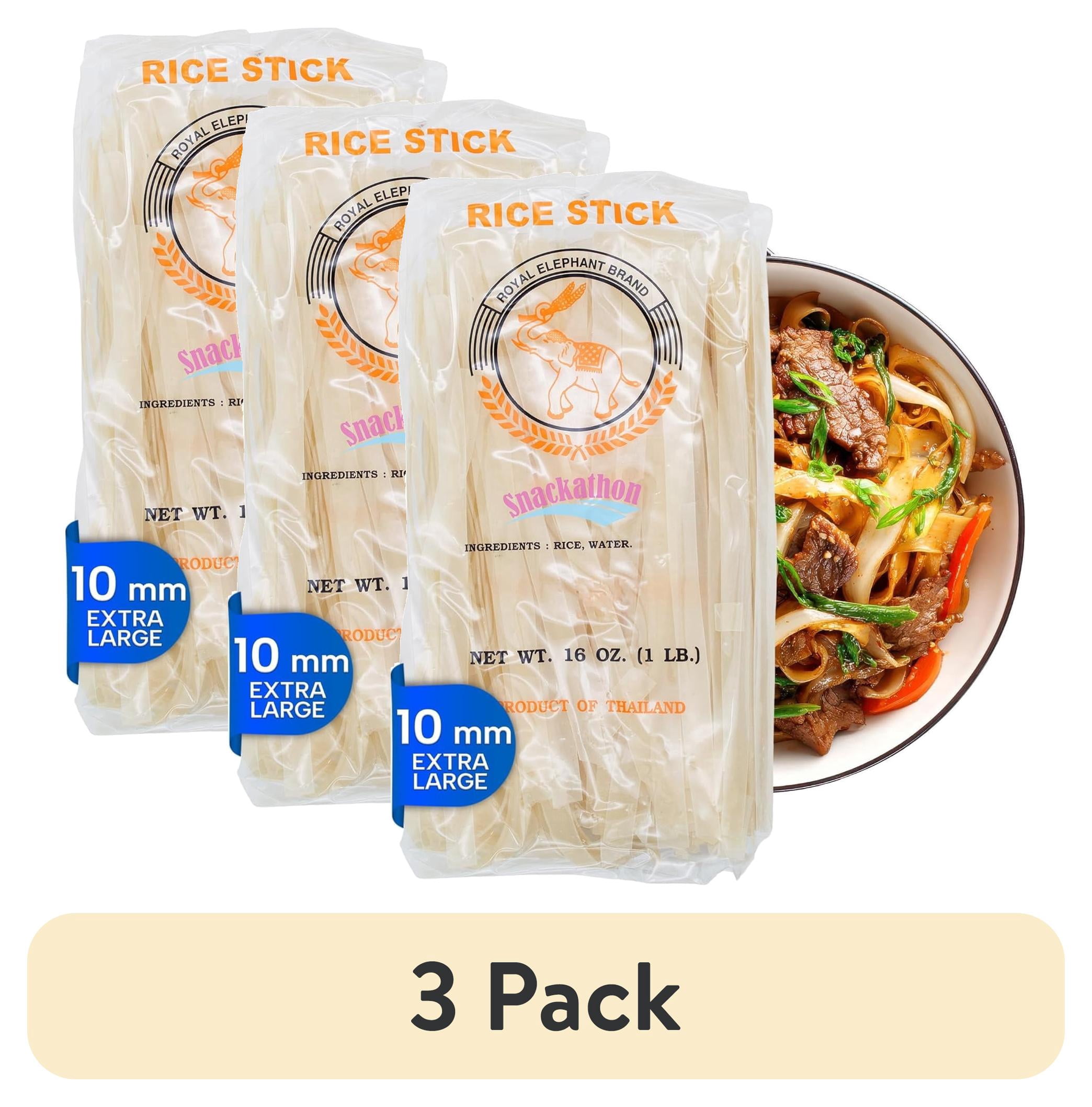 Mm Short Stays Postcode (3 pack) Snackathon Pad Thai Style Rice Stick Noodles, 10 mm Width, 16 ...
