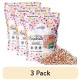 thumbnail image 1 of (3 pack) Snackathon Sprinkles for Baking & Decorating, Rainbow Nonpareils, 7 OZ Resealable Bag, 1 of 9