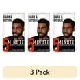 thumbnail image 1 of (3 pack) SoftSheen-Carson Dark & Natural Hair Color for Men 5 Minutes, Natural Looking Gray Coverage for Up To 6 Weeks, Shampoo-in Permanent Hair Dye, Ammonia Free, Natural Black, 1 of 9