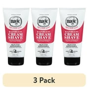 3 pack Softsheen-Carson Magic Shave Hair Removal Cream for Men and Women, Extra Strength Depilatory Cream, 6 oz