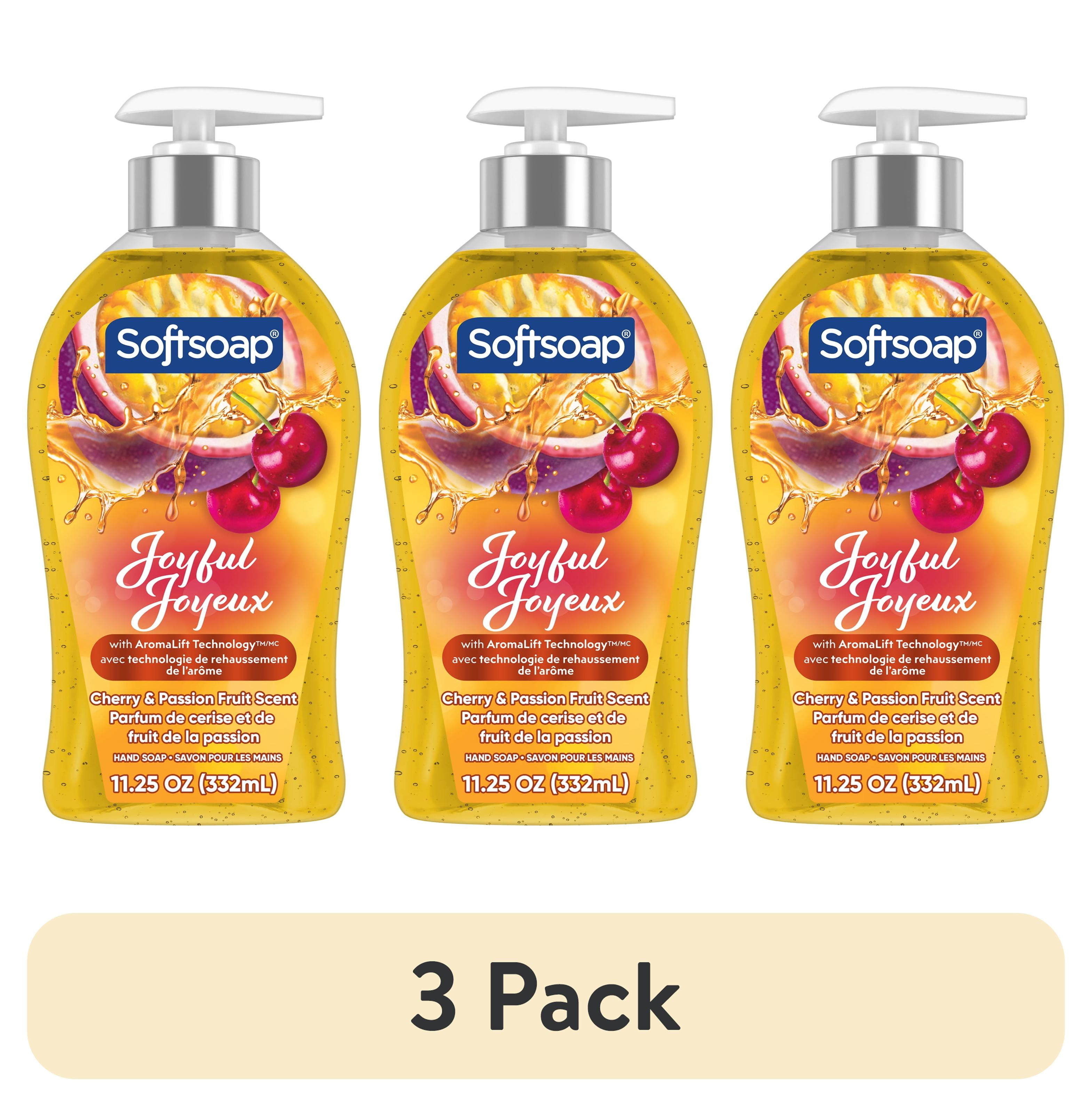 3 pack) Softsoap Joyful Liquid Hand Soap, Paraben Free, pH