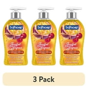 (3 pack) Softsoap Joyful Liquid Hand Soap, Paraben Free, pH Balanced, Cherry and Passion Fruit Scent, 11.25 fl oz Pump Bottle