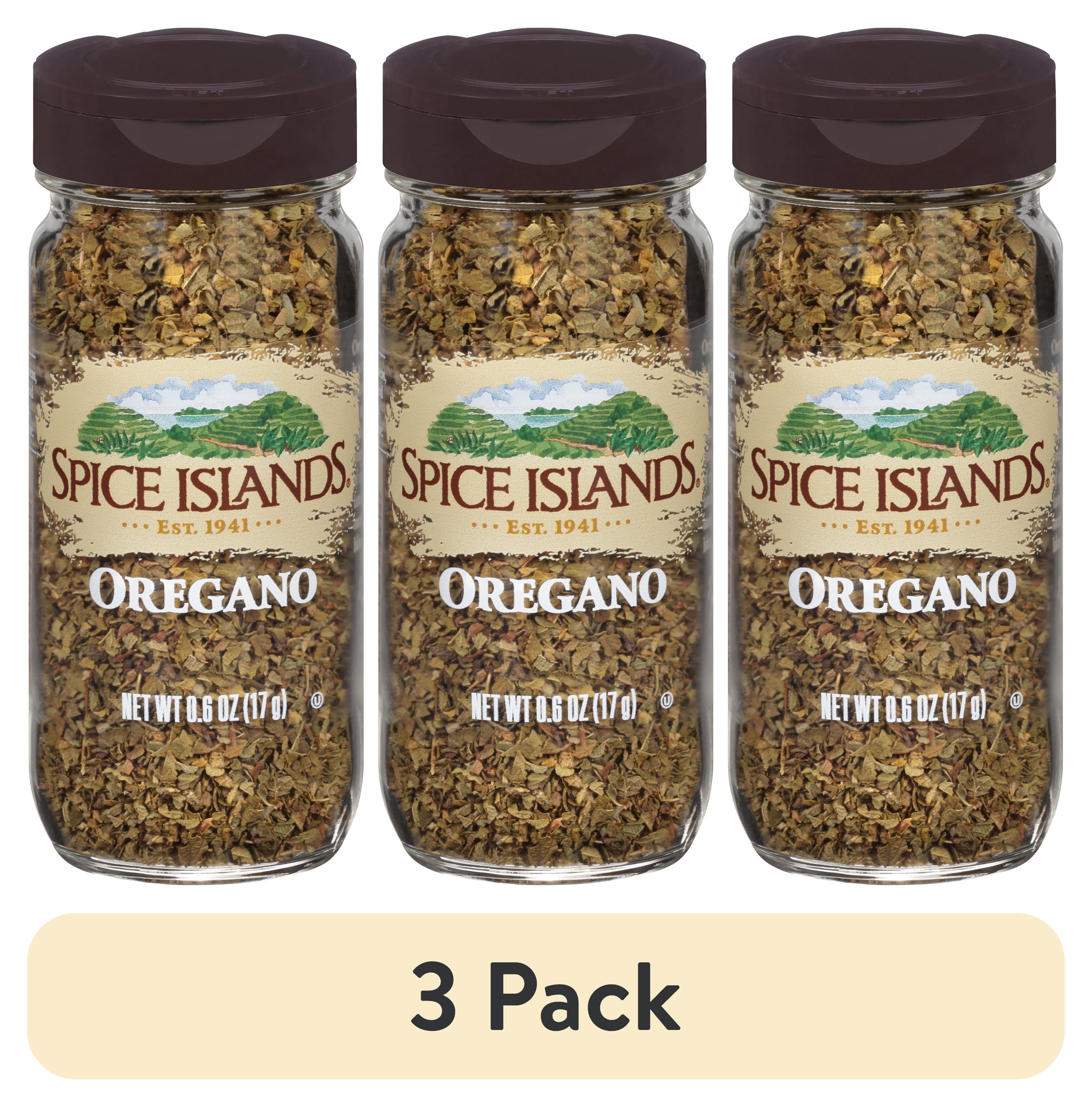 (3 pack) Spice Islands Oregano, 0.6 oz Jar
