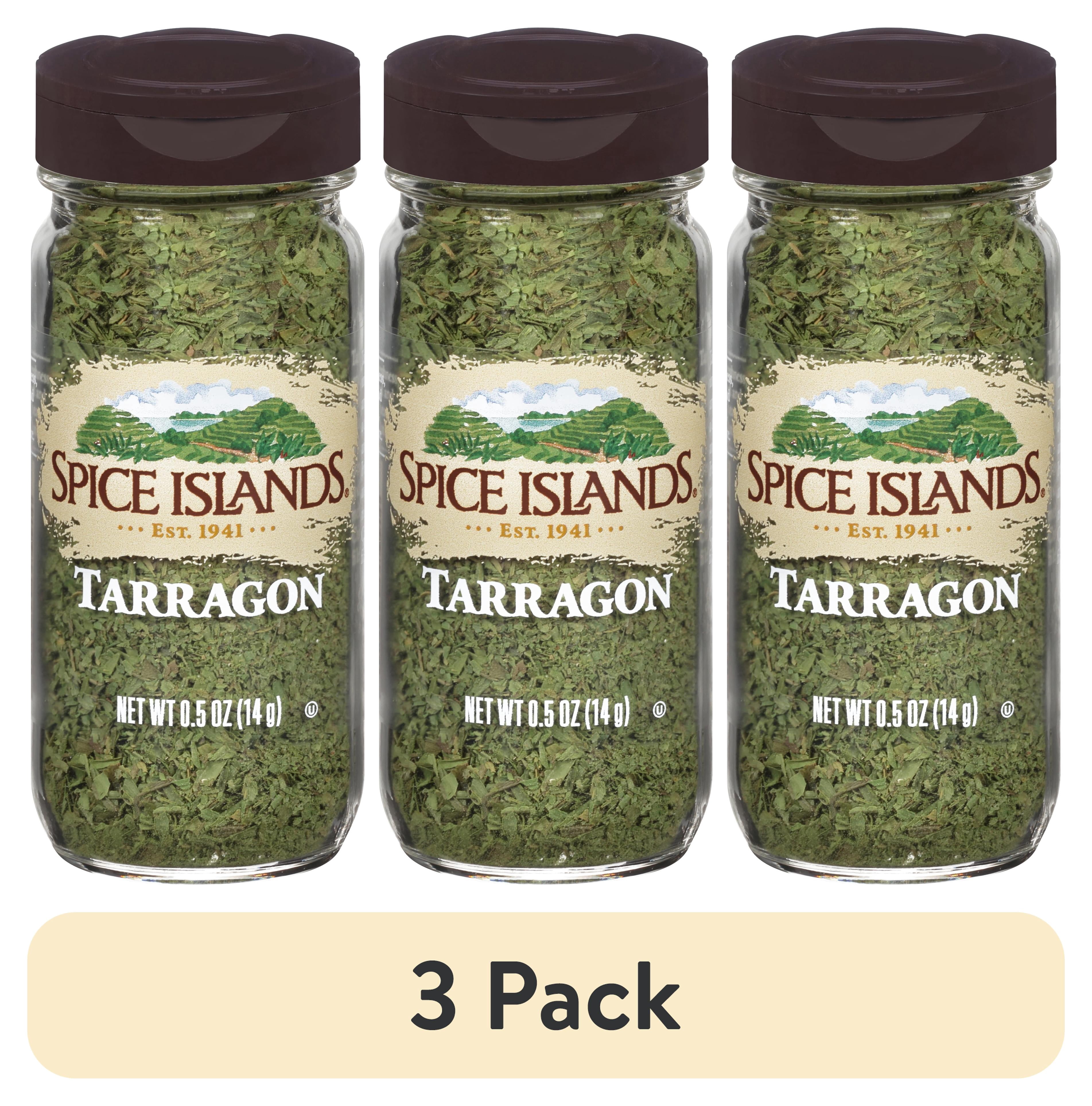 (3 pack) Spice Islands Tarragon, Kosher, 0.5 oz