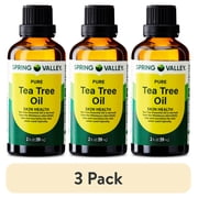 3 pack Spring Valley Pure Tea Tree Oil for Skin Health, 2 fl oz