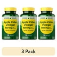 thumbnail image 1 of (3 pack) Spring Valley Apple Cider Vinegar Dietary Supplement Capsules, 450 mg, 100 Count, 1 of 13