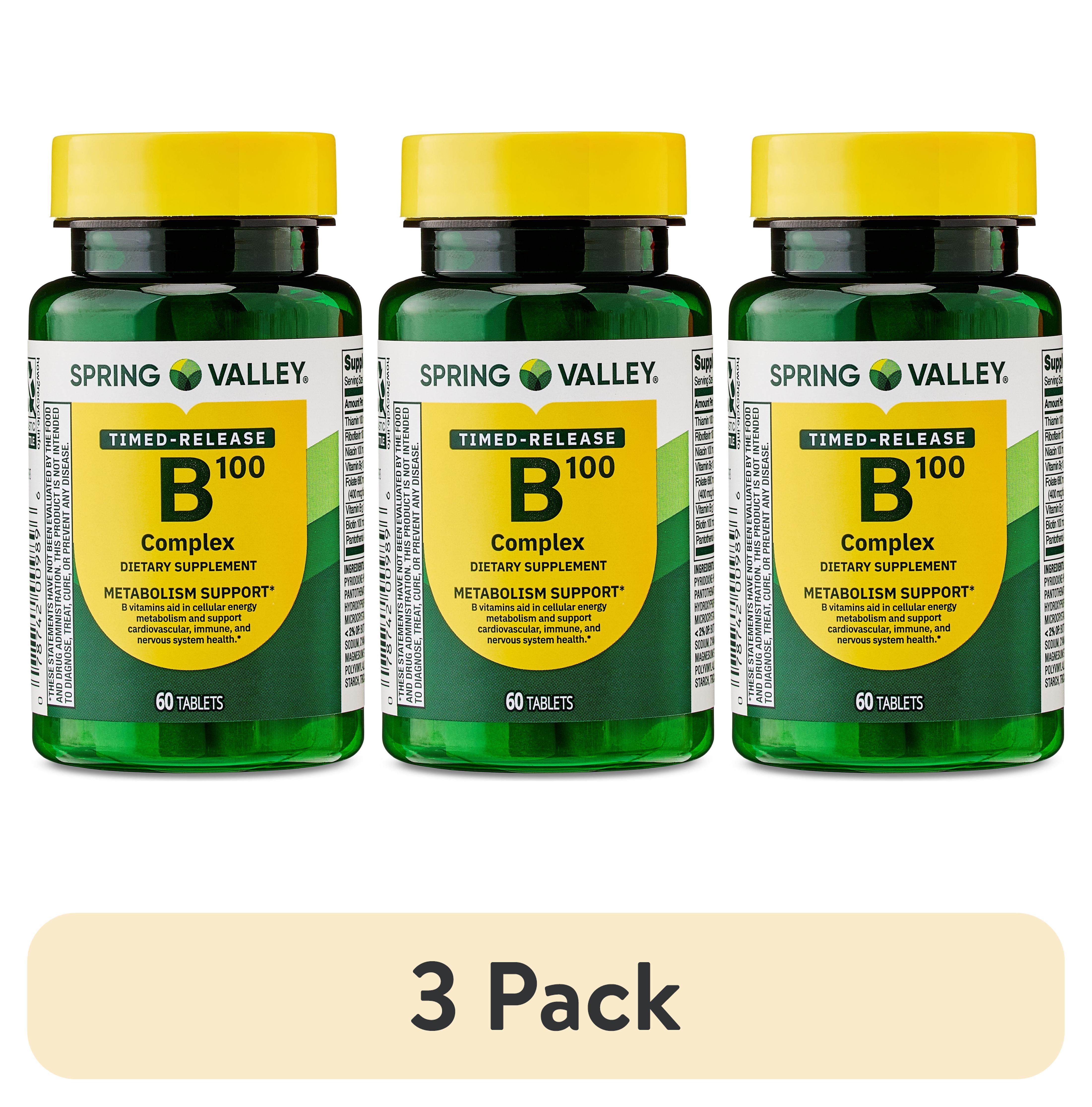 KarDian×SPI Vitamin C8 vab 3-pack-Spring-Valley-B-100-