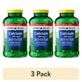 thumbnail interactive-video image 1 of (3 pack) Spring Valley Calcium Plus Vitamin D Tablets, 600 mg, 500 Count,  Bone & Joint Health Dietary Supplement, Value Size, 1 of 12