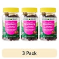 thumbnail interactive-video image 1 of (3 pack) Spring Valley Cranberry Gummies Urinary Tract Support Dietary Supplement, 500 mg, 60 Count, 1 of 8