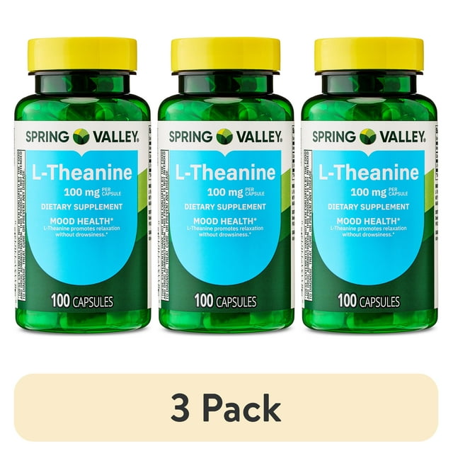 Spring Valley -Theanine 3pk | Joint support for ecommerce - Walmart ...