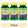 thumbnail interactive-video image 1 of (3 pack) Spring Valley Melatonin Tablets Sleep Support Dietary Supplement, 5 mg, 120 Count, 1 of 8