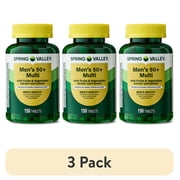 3 pack Spring Valley Mens 50+ Multi Tablets, 150 Count