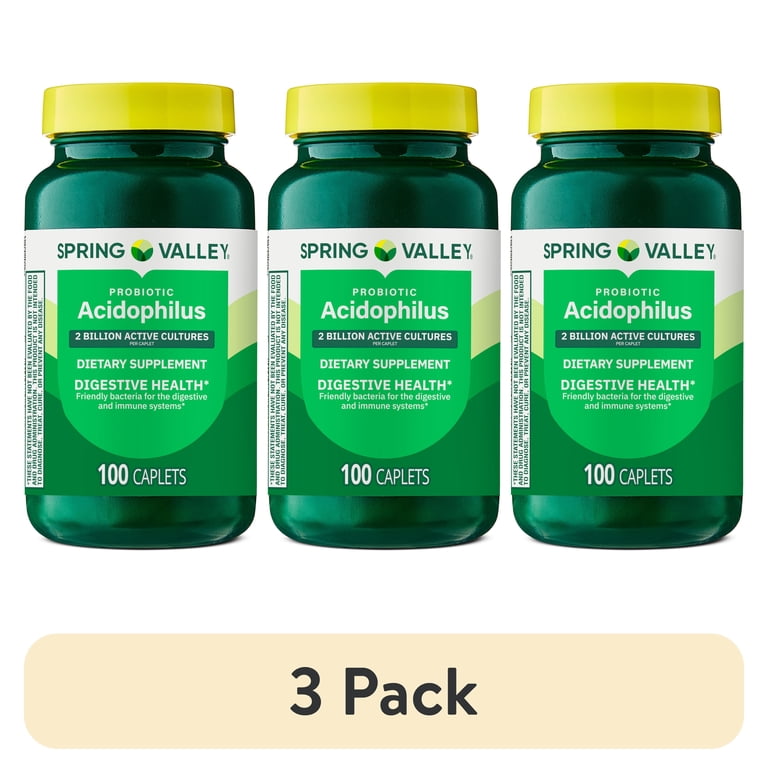 Probiotic Valley Spring pack) 3 sociophil　nova3 Acidophilus Digestive for Caplets 電子書籍リーダー本体