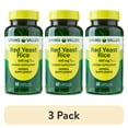 thumbnail interactive-video image 1 of (3 pack) Spring Valley Red Yeast Rice Dietary Supplement Capsules, 600 mg, 60 Count, 1 of 13