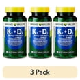 thumbnail image 1 of (3 pack) Spring Valley Vitamin K2 D3 Vegetarian Capsules, 90 Count, 1 of 16