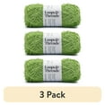 thumbnail image 1 of (3 pack) Squeaky Clean Solid Yarn by Loops & Threads - Yarn for Knitting - Crochet - Weaving - and Arts & Crafts - Green - Polyester - 3.5 oz, 1 of 2