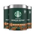 thumbnail image 1 of (3 pack) Starbucks Premium Instant Coffee, Medium Roast Coffee, Arabica Beans, 3.17 oz, 1 of 10