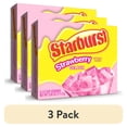 thumbnail image 1 of (3 pack) Starburst All Pink Strawberry Gelatin Dessert Mix, Fat-free, 6 Servings, 3.93 oz Cardboard Box, 1 of 9