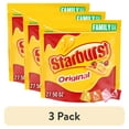 thumbnail image 1 of (3 pack) Starburst Original Fruit Chewy Candy, Family Size - 27.5 oz Resealable Bulk Bag, 1 of 15