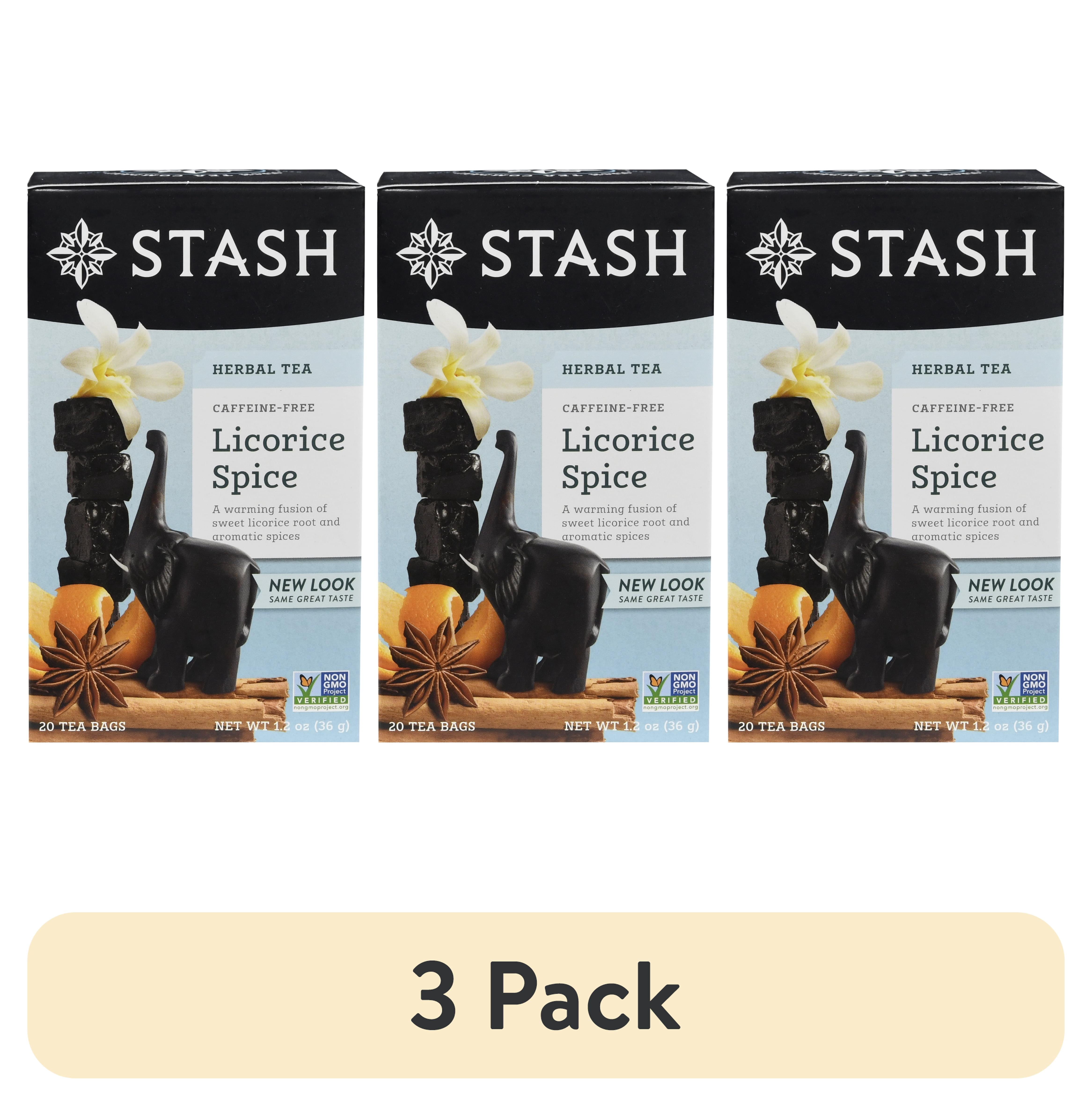 Stash Herbal Tea Licorice Spice - 20 Steep Bags - Walmart.com