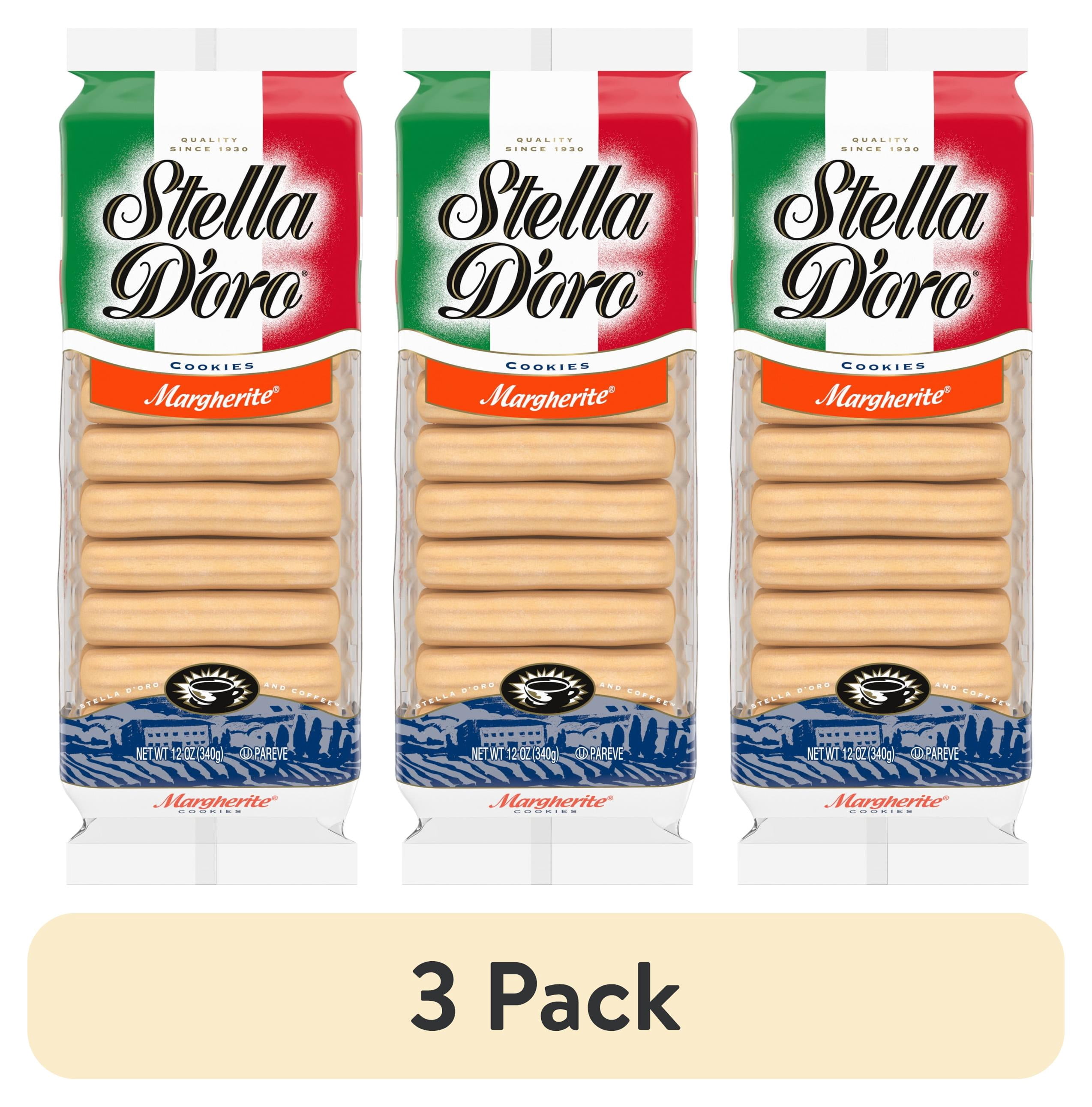 (3 pack) Stella D'oro Cookies, Margherite Cookies, 12 oz